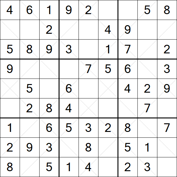 Argyle Sudoku - Easy