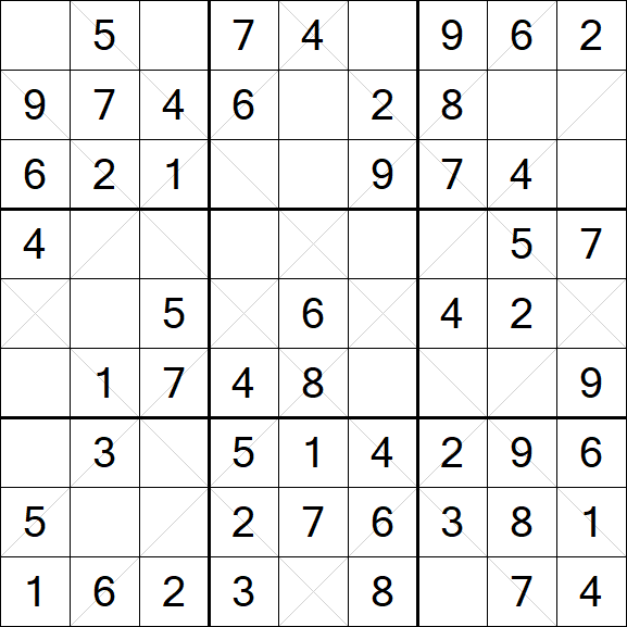 Argyle Sudoku - Easy