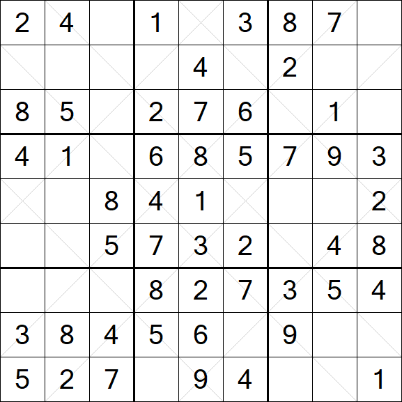 Argyle Sudoku - Easy