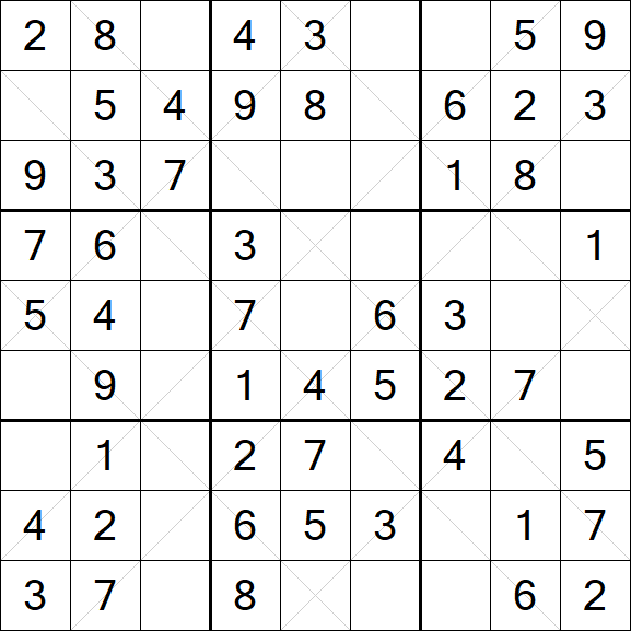 Argyle Sudoku - Easy