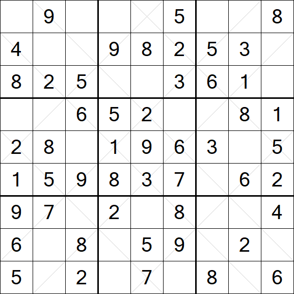 Argyle Sudoku - Easy