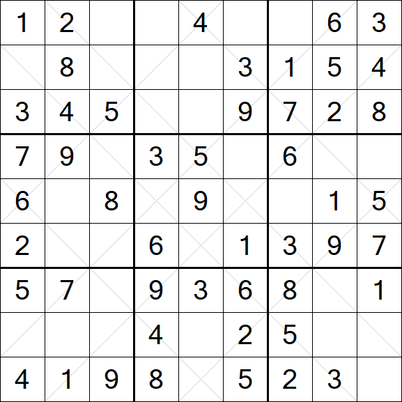 Argyle Sudoku - Easy