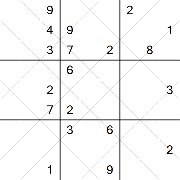 Argyle Sudoku - Difficile
