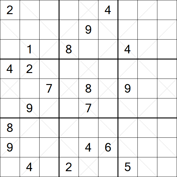Argyle Sudoku - Hard