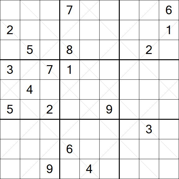 Argyle Sudoku - Hard