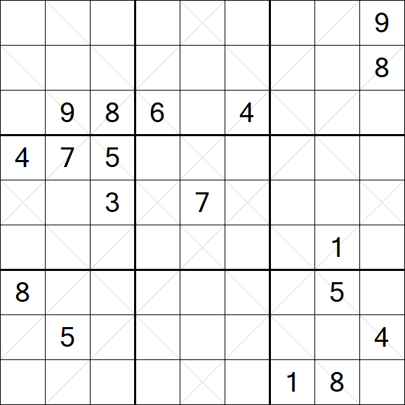 Argyle Sudoku - Hard