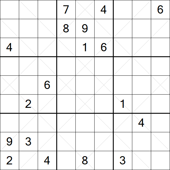 Argyle Sudoku - Hard