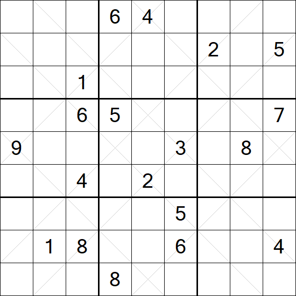 Argyle Sudoku - Hard