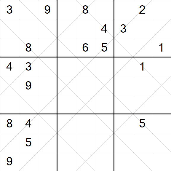 Argyle Sudoku - Difficile