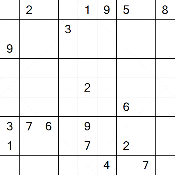 Argyle Sudoku - Difficile