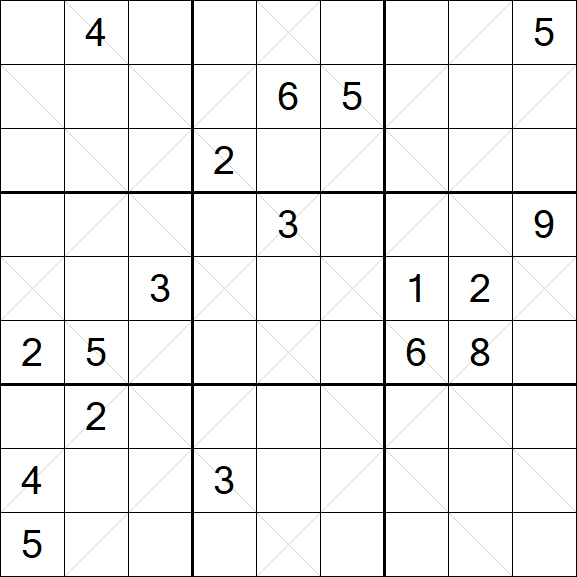 Argyle Sudoku - Hard
