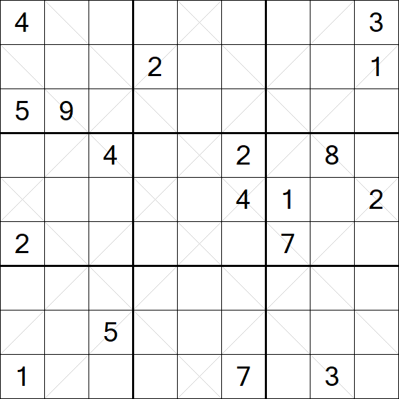Argyle Sudoku - Schwierig