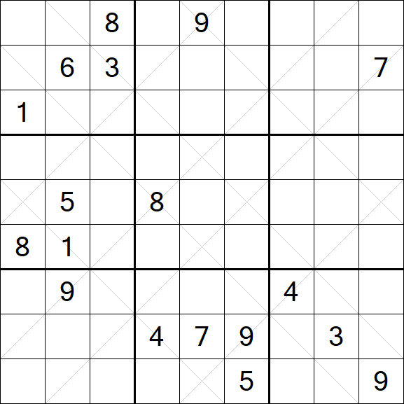 Argyle Sudoku - Hard