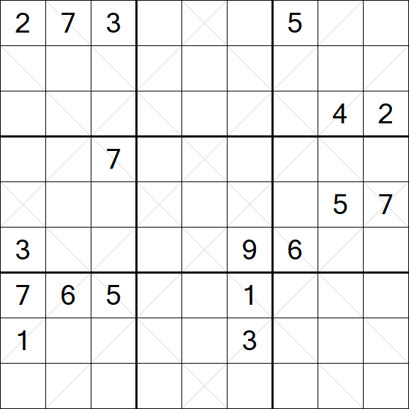Argyle Sudoku - Hard