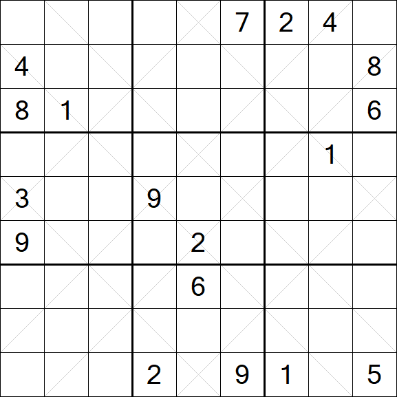 Argyle Sudoku - Hard