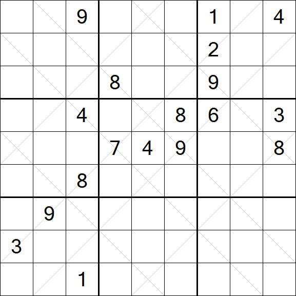 Argyle Sudoku - Hard
