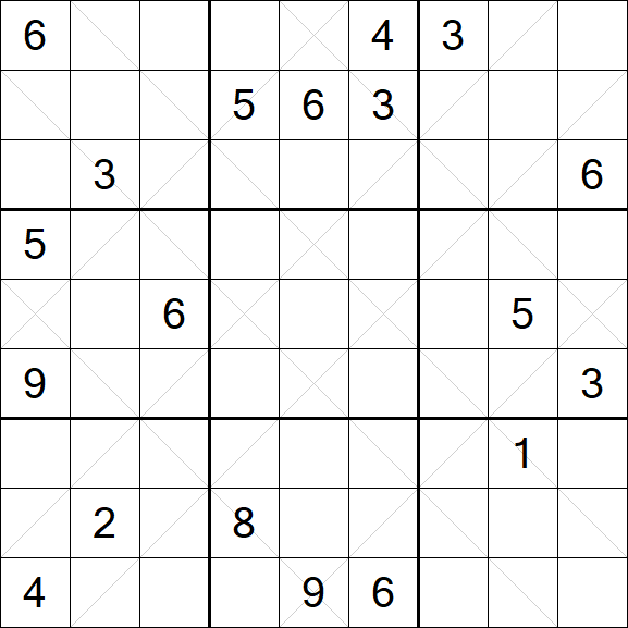 Argyle Sudoku - Hard