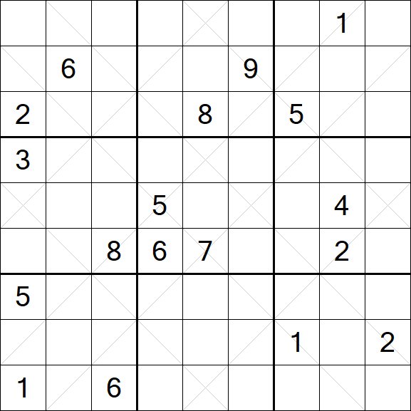 Argyle Sudoku - Hard