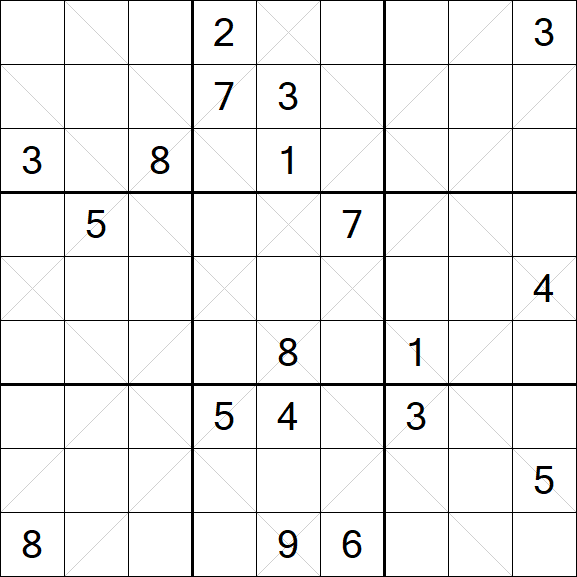 Argyle Sudoku - Hard