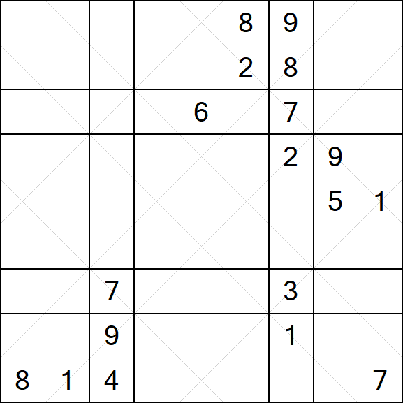Argyle Sudoku - Hard
