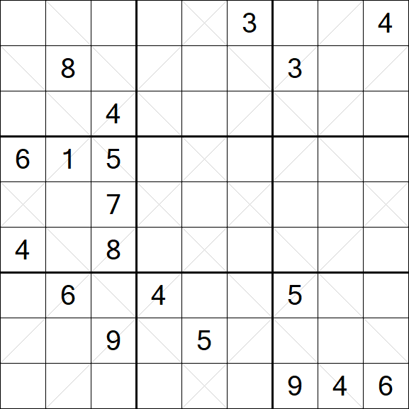 Argyle Sudoku - Difficile