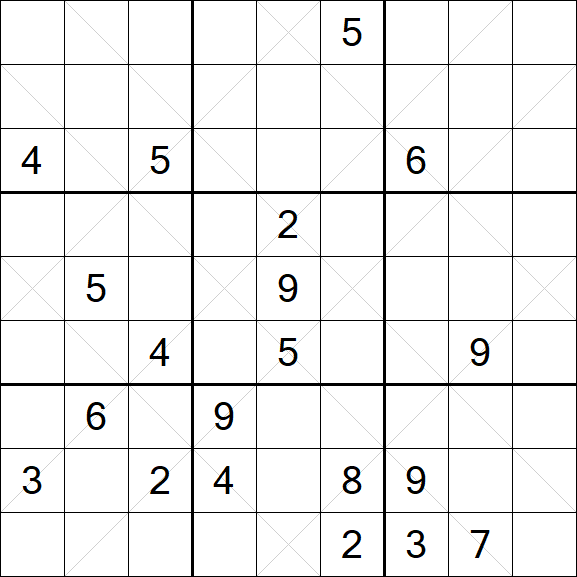 Argyle Sudoku - Difficile