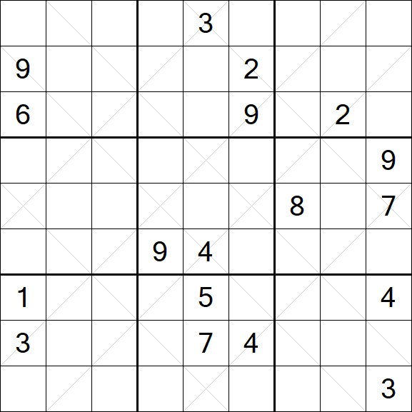 Argyle Sudoku - Difficile
