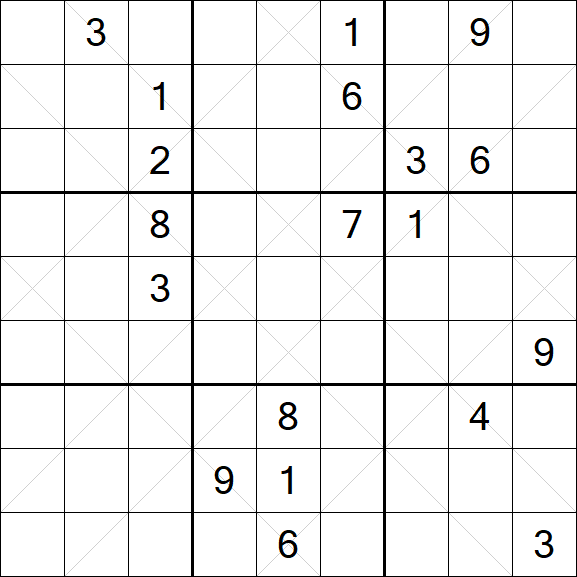 Argyle Sudoku - Difficile