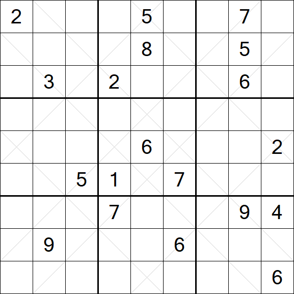 Argyle Sudoku - Difficile