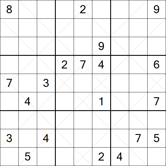 Argyle Sudoku - Difficile