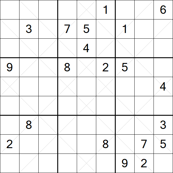 Argyle Sudoku - Difficile