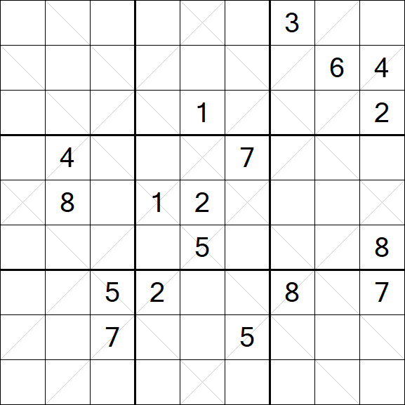 Argyle Sudoku - Hard