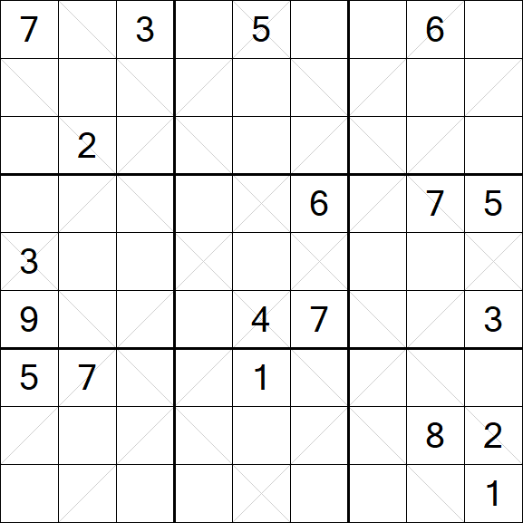 Argyle Sudoku - Difficile