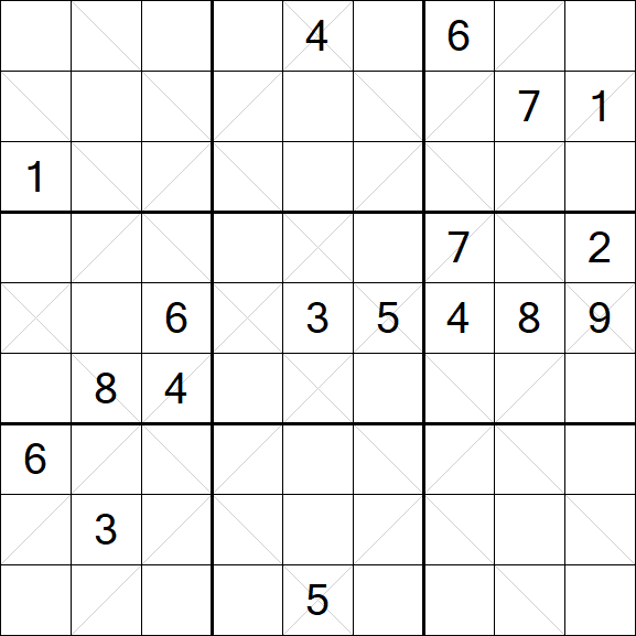 Argyle Sudoku - Difficile