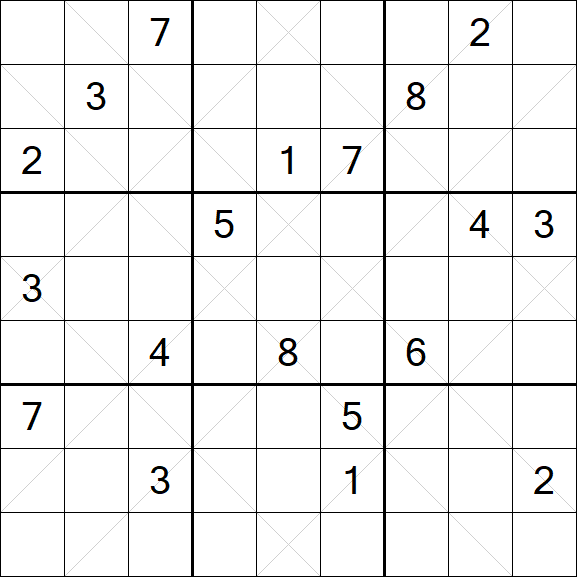 Argyle Sudoku - Hard