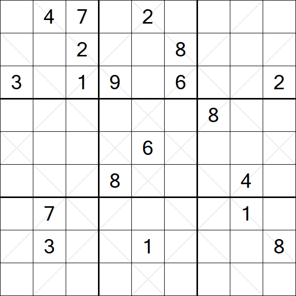 Argyle Sudoku - Hard