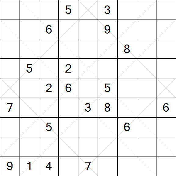 Argyle Sudoku - Difficile