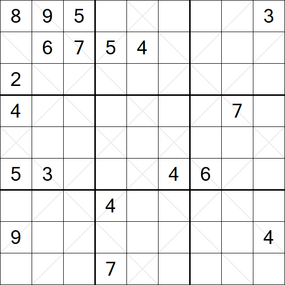 Argyle Sudoku - Difficile