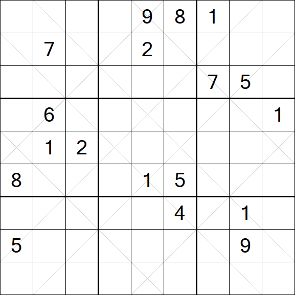 Argyle Sudoku - Difficile