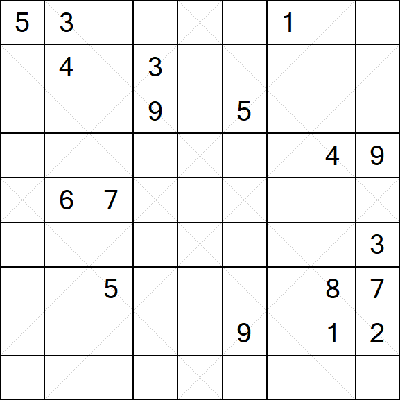 Argyle Sudoku - Hard
