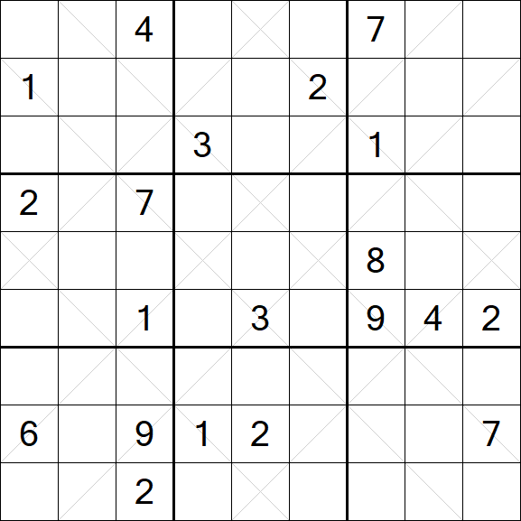 Argyle Sudoku - Hard