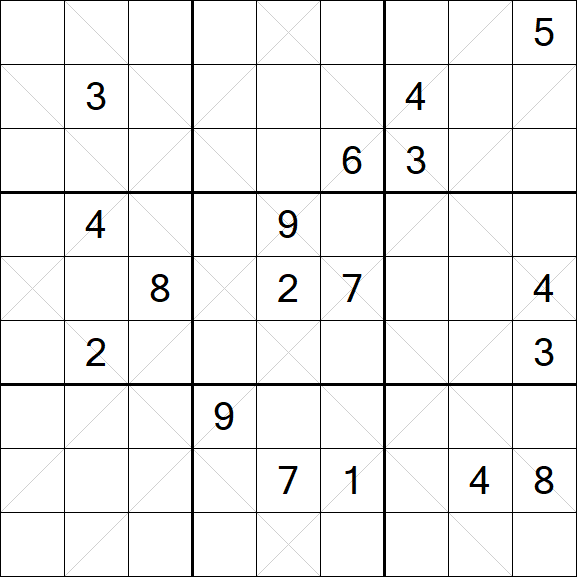Argyle Sudoku - Hard
