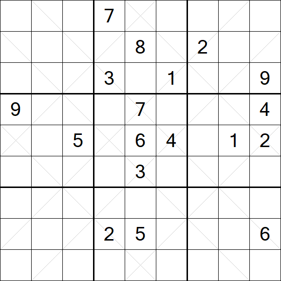 Argyle Sudoku - Difficile