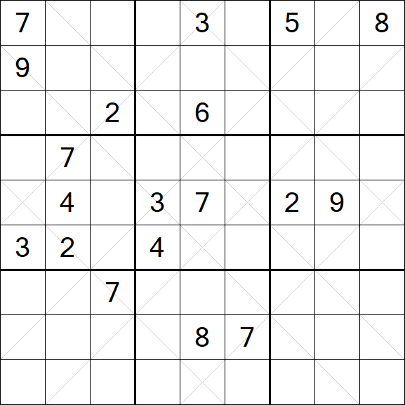 Argyle Sudoku - Hard