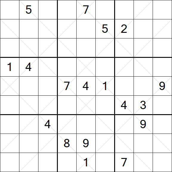 Argyle Sudoku - Hard