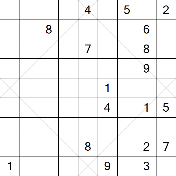 Argyle Sudoku - Hard