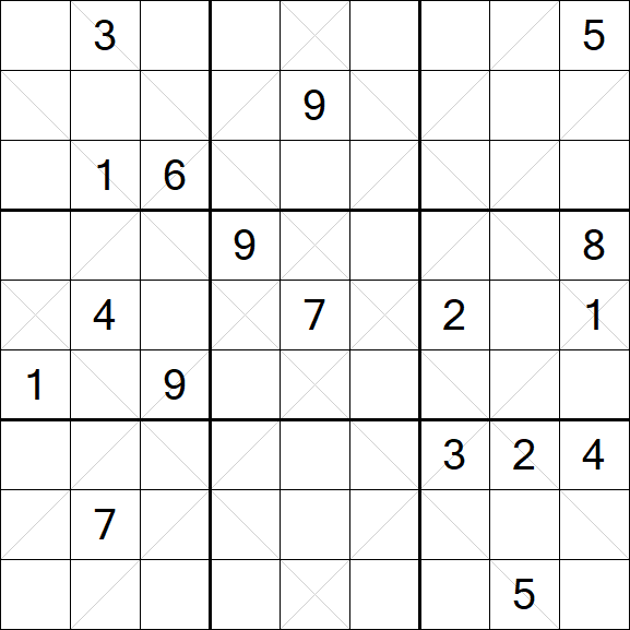 Argyle Sudoku - Hard