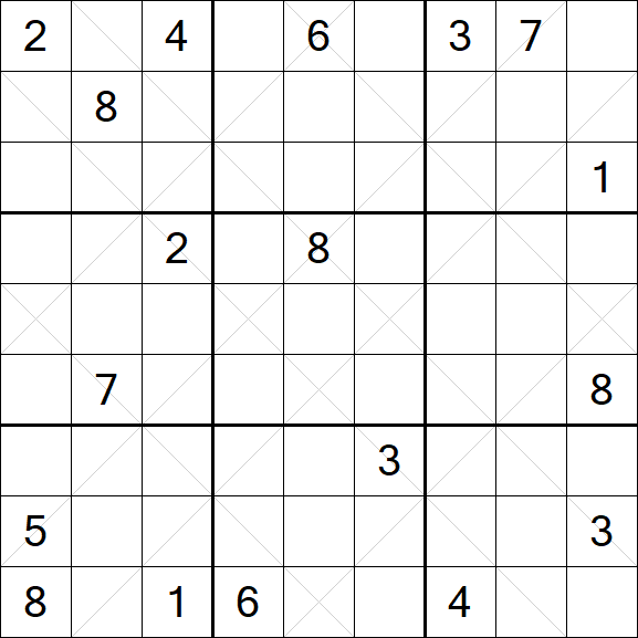 Argyle Sudoku - Hard