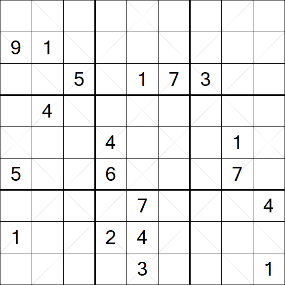 Argyle Sudoku - Hard