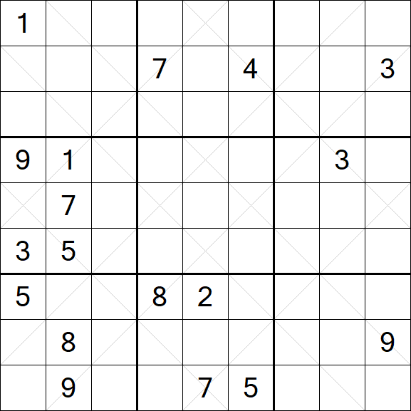 Argyle Sudoku - Hard